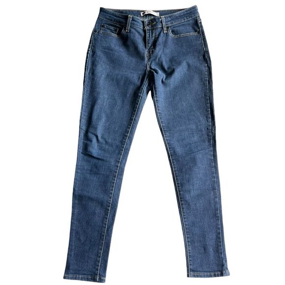 Levis 535 Denim Legging/ Jeans Black Tags. Size 9. Excellent Condition. - Picture 2 of 8